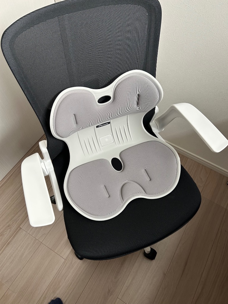 ドリームウェア 骨盤サポートチェア My Comfy Lサイズ ライトグレー