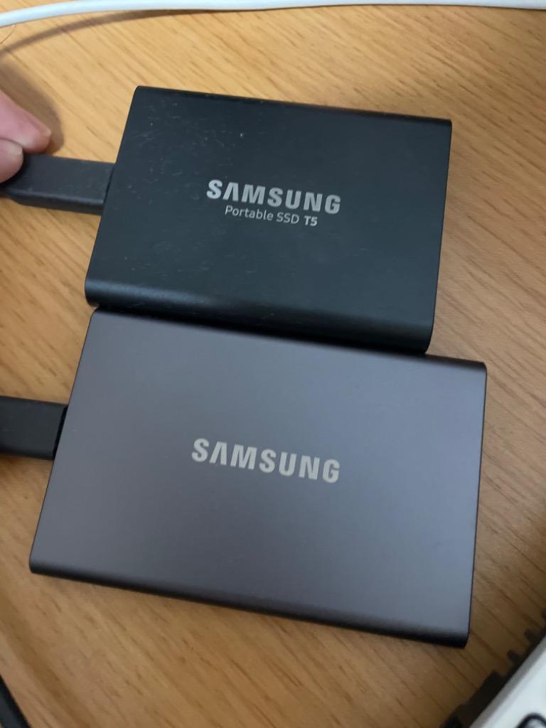 SAMSUNG MU-PC2T0T/IT [Portable SSD T7 2TB チタングレー] 外付けSSD