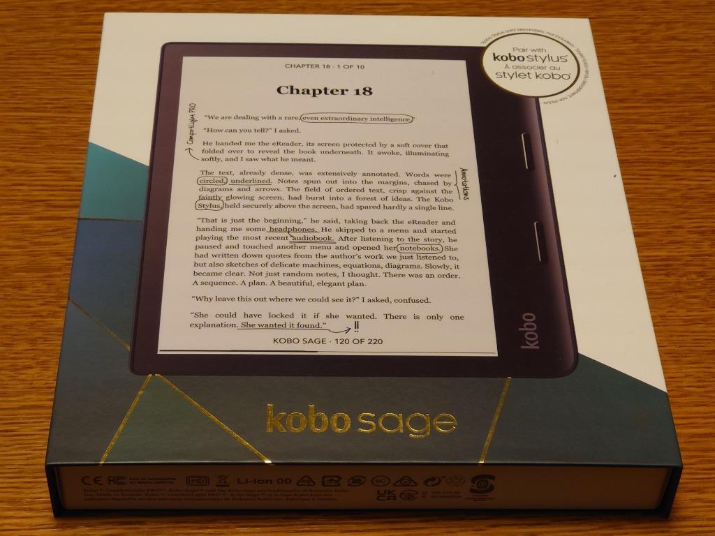 保証対象外】 kobo 電子書籍リーダー Kobo Sage 8インチ 32G 防水