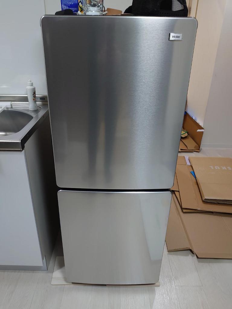 ORIGINALSELECT　冷蔵庫 ＵＲＢＡＮ ＣＡＦＥ ＳＥＲＩＥＳ （アーバンカフェシリーズ ２ドア 右開き １４８Ｌ　 JR-XP2NF148F-XK ステンレスブラック