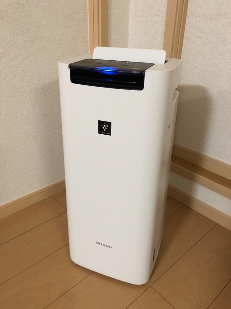 シャープ KINS40W 加湿空気清浄機 プラズマクラスター 25000 ホワ…-