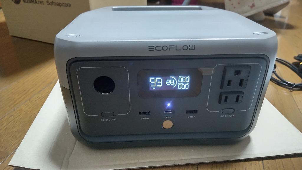 エコフロー EcoFlow RIVER 2 [256Wh /6出力 /ソーラーパネル(別売 