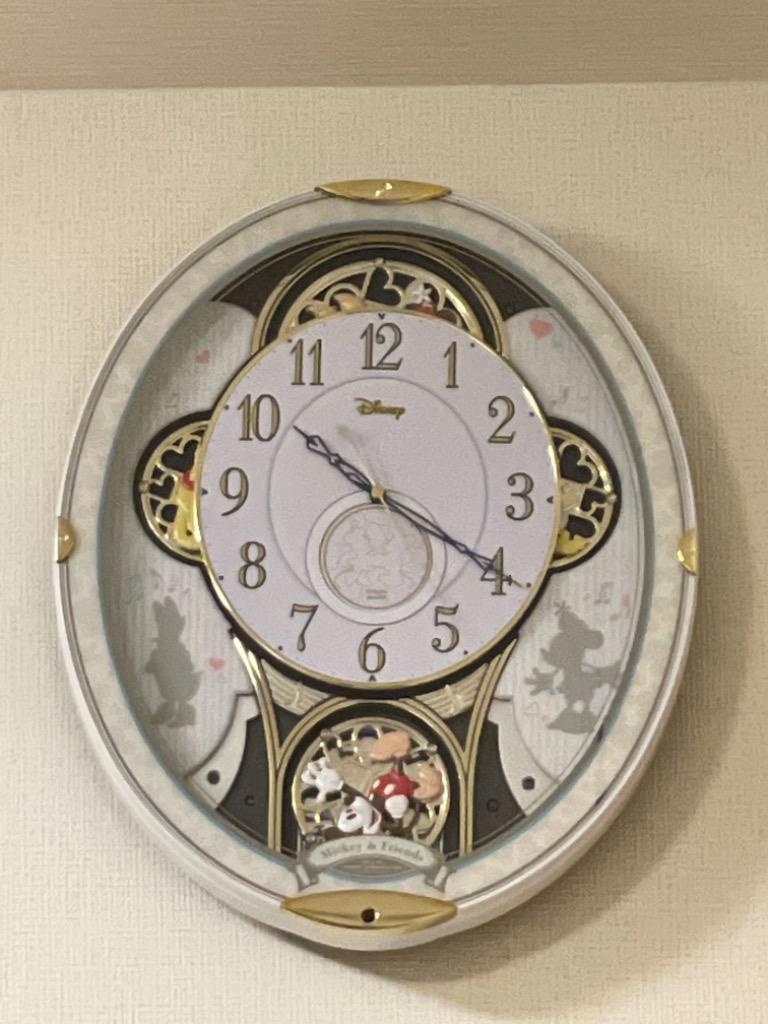 リズム時計工業 ミッキー＆フレンズ M509 4MN509MC03 掛け時計、壁掛け時計 最安値・価格比較  ｜口コミ・評判からも探せる