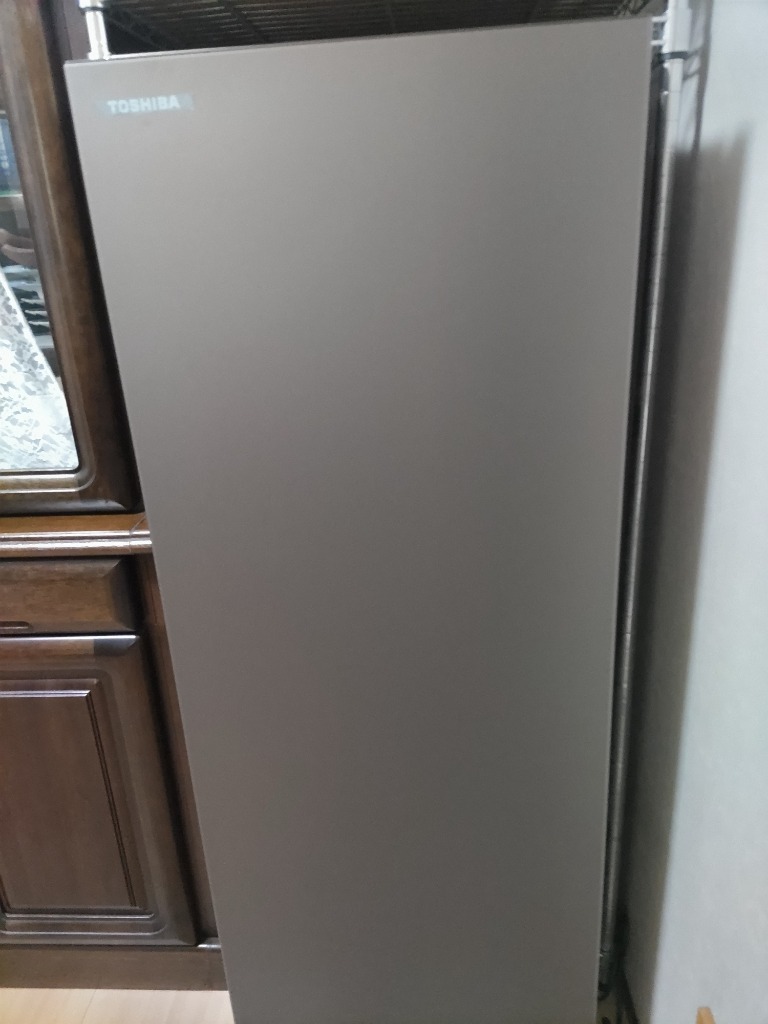 TOSHIBA 東芝 TOSHIBA 冷凍庫 1ドア 135L 右開き 省スペース
