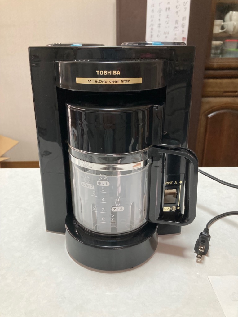 24時間限定W546/TOSHIBA コーヒーミル COFFEEMILL R-440 通電モーター回りOK 電動式コーヒーミル