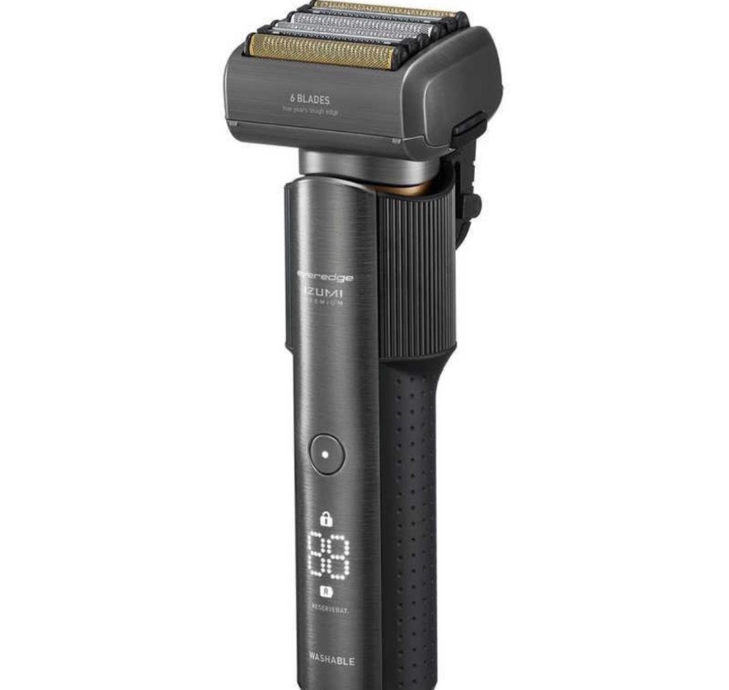 everedge 6枚刃 充電式 往復式シェーバー IZF-E863R-S