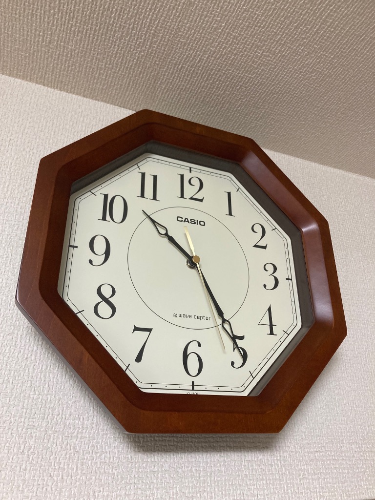 CASIO(カシオ) 掛け時計 電波 　 ITM-650J-5JF Amazon.co.jp: CASIO(カシオ) 掛け時計 壁掛け時計 電波時計