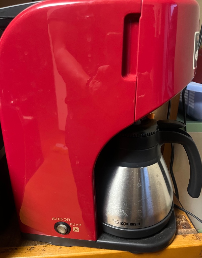 象印マホービン ZOJIRUSHI コーヒーメーカー 珈琲通 レッド EC