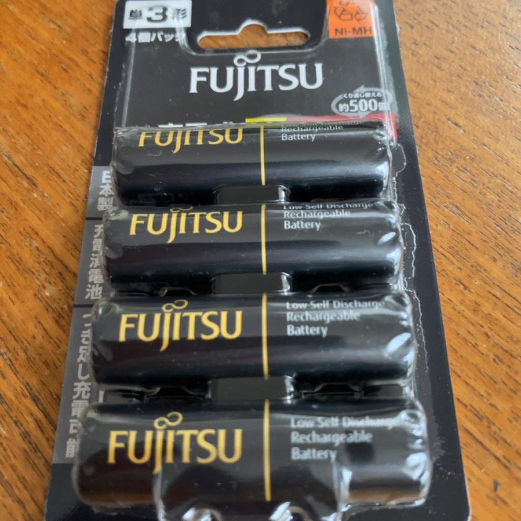 ブランドのギフト FUJITSU 富士通 4本 充電式電池 高容量タイプ HR-3UTHC 4B HR3UTHC4B 