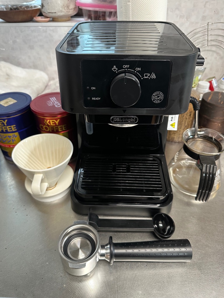 デロンギ スティローザ エスプレッソ・カプチーノメーカー ブラック