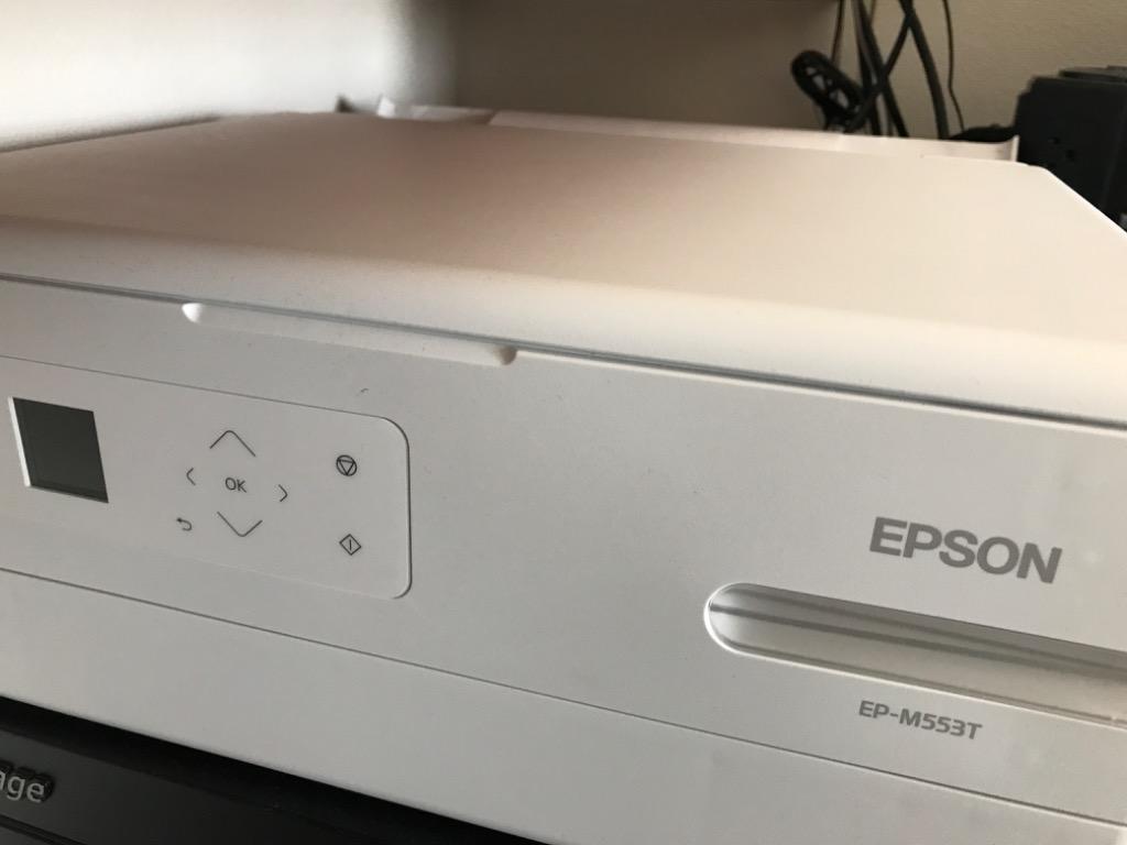 最高級 ほぼ未使用 EPSON 白 EP-M553T OA機器 - www.cfch.org