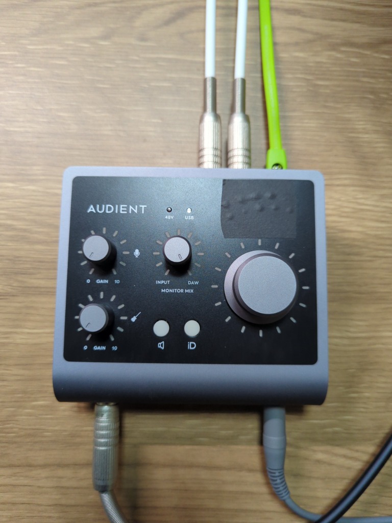 AUDIENT USBオーディオインターフェイス 2in / 2out iD4mk II AUDIENT USBオーディオインターフェイス 2in / 2out iD4mk II