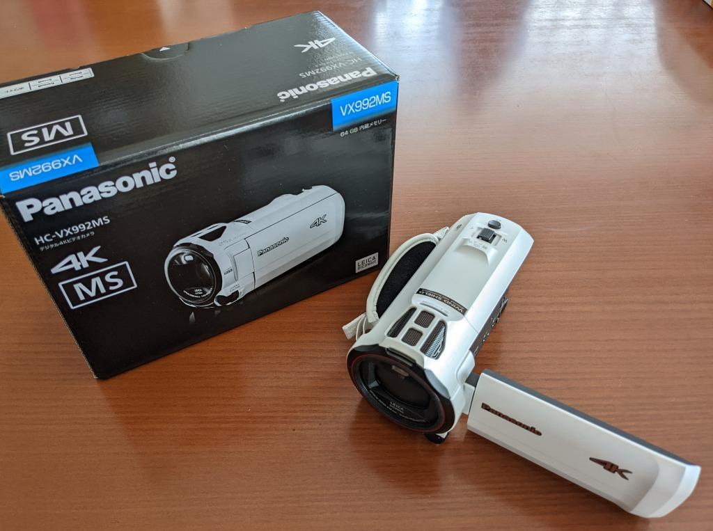 Panasonic デジタル4Kビデオカメラ HC-VX992MS-W （ピュアホワイト