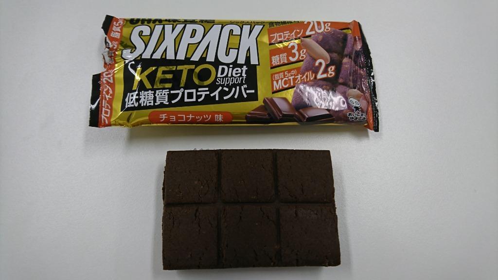 UHA味覚糖 SIXPACKケトプロテインバー チョコナッツ 10個 :U967338:LOHACO Yahoo!店 - 通販 -  Yahoo!ショッピング