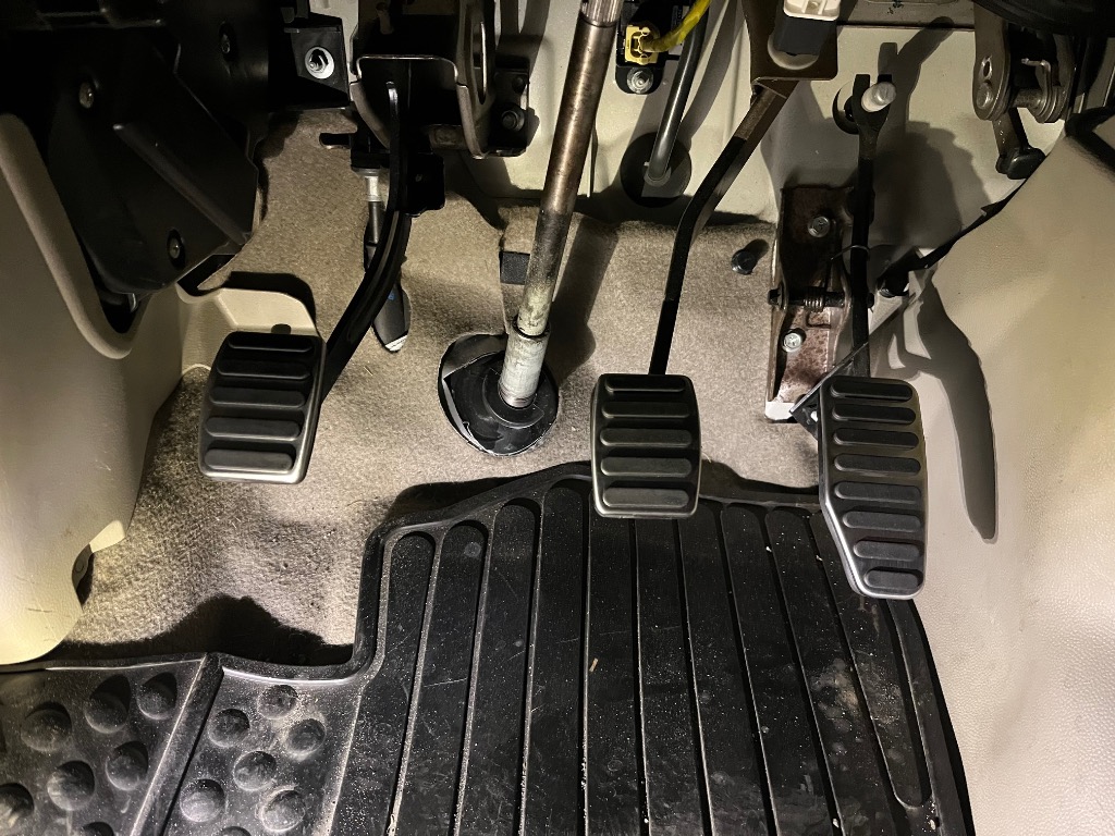 スズキ エブリイ DA17W DA17V MT車用 ペダルカバー 3点セット アクセル