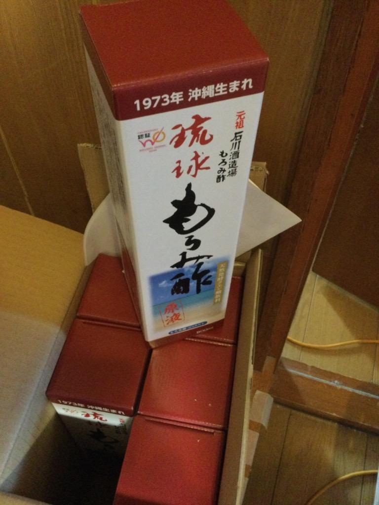 沖縄県産 石川酒造場 琉球 もろみ酢 原液 900ml ×6本セット