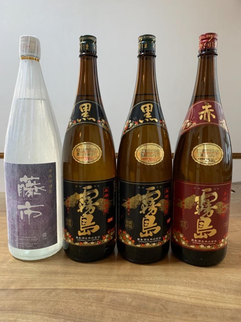 ふるさと納税 都城市 大浦酒造と霧島酒造の笑酎楽園 1.8L瓶×4本セット