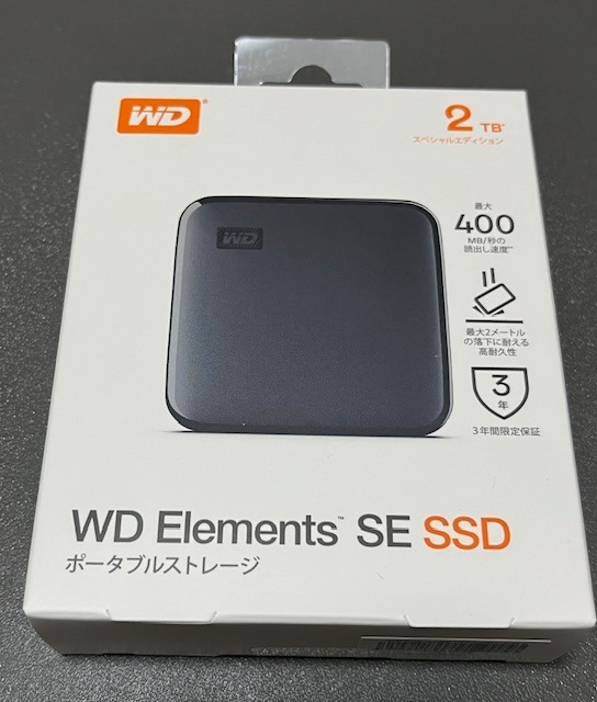 Western Digital WDBAYN0020BBK-JESN [WD Elements SE SSD