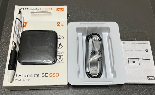 Western Digital WDBAYN0020BBK-JESN [WD Elements SE SSD
