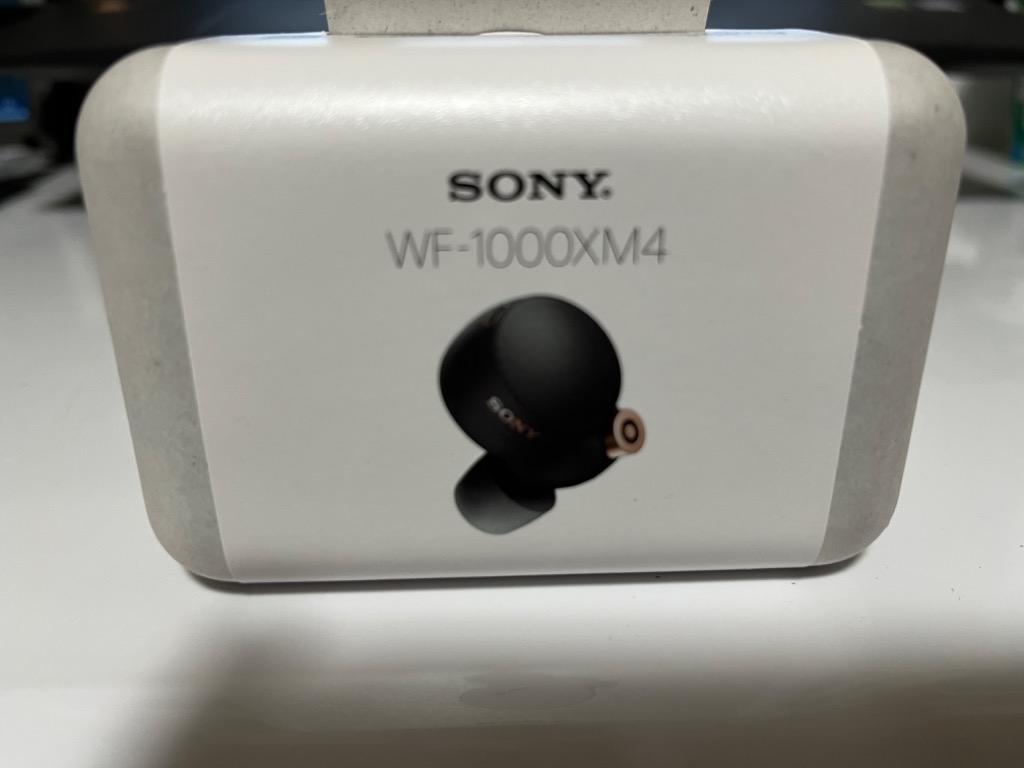 ソニー フルワイヤレスイヤホン WF-1000XM4 BM ブラック［リモコン 