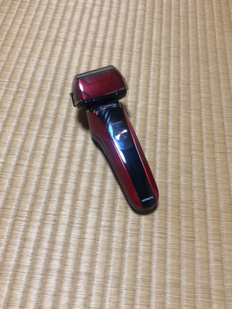 日立 シェーバー 4枚刃 ひげ剃り RMH-F470B-R レッド 往復式