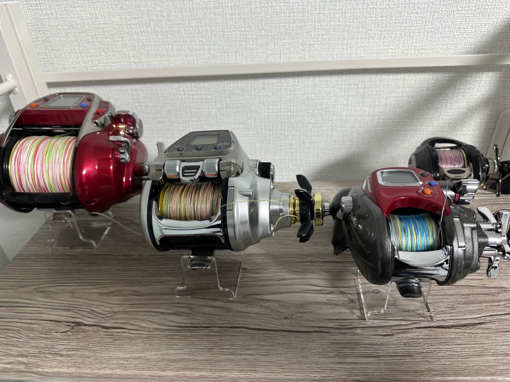 期間限定 おまけ付！】【日本製】 ベイトリールスタンド 4個入り