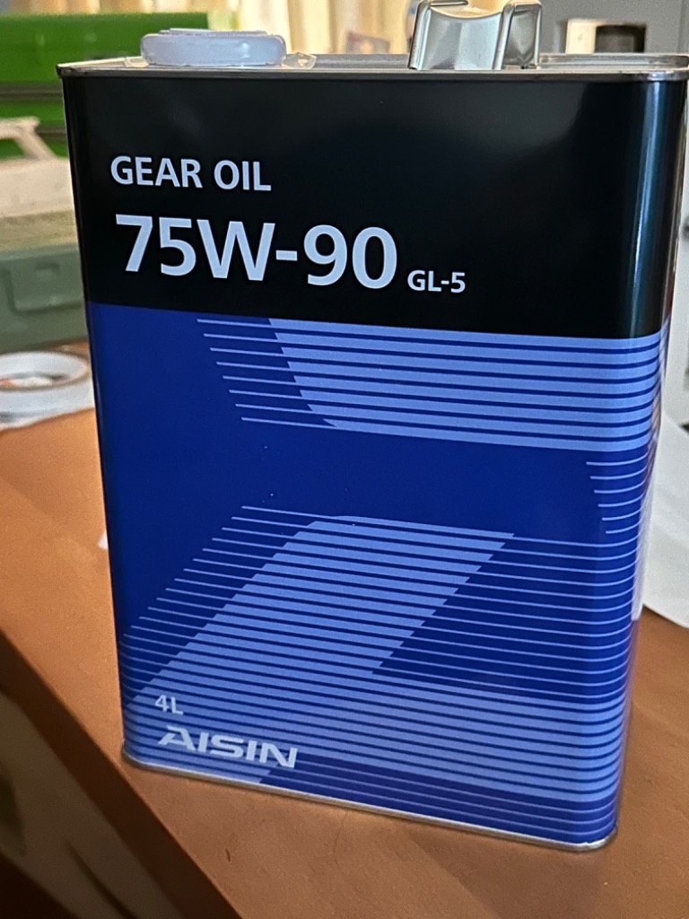 アイシン ギアオイル 75W-90 GL-5 75W-90-4l 4L缶 4リットル