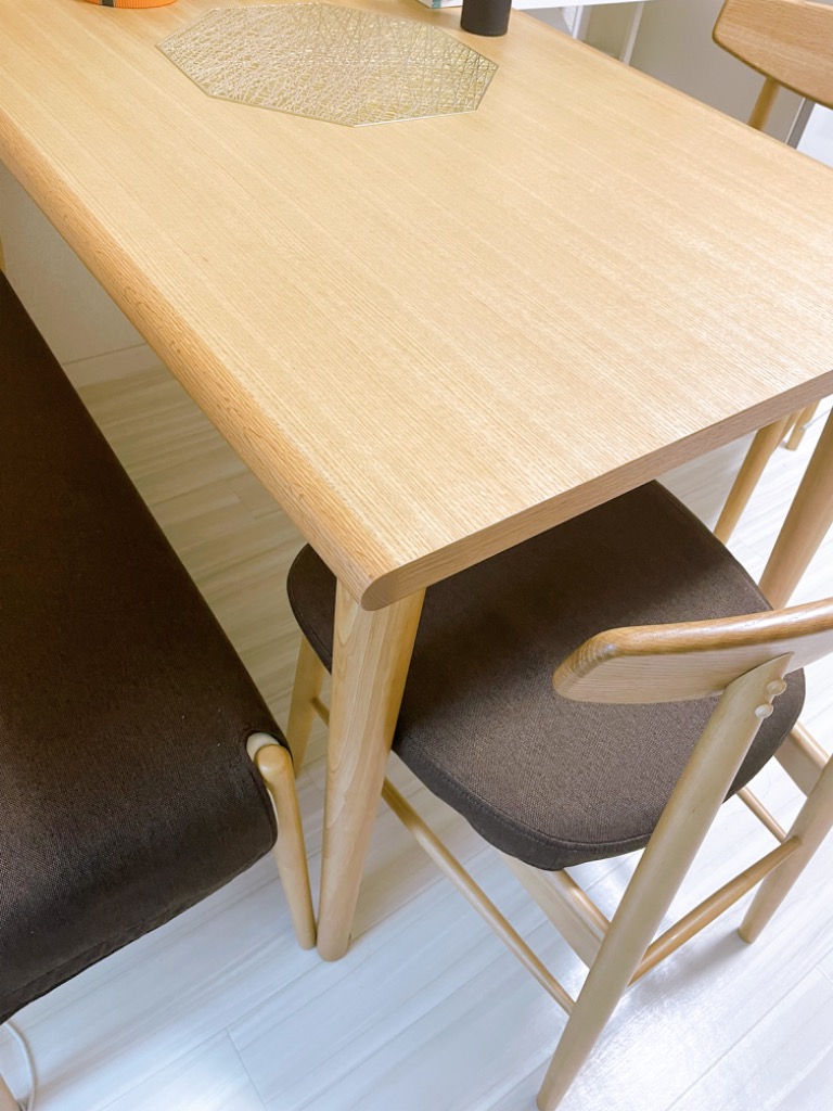 大塚家具 ダイニングテーブル「ユノ3」幅120cm レッドオーク材