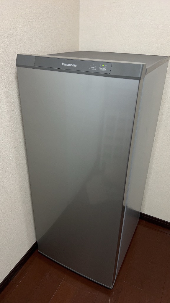 パナソニック NR-FZ120D-SS 1ドア冷凍庫 (121L・右開き) シャイニー