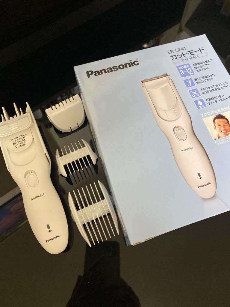 未使用 パナソニック ER-GF41-W ヘアカッター カットモード バリカン