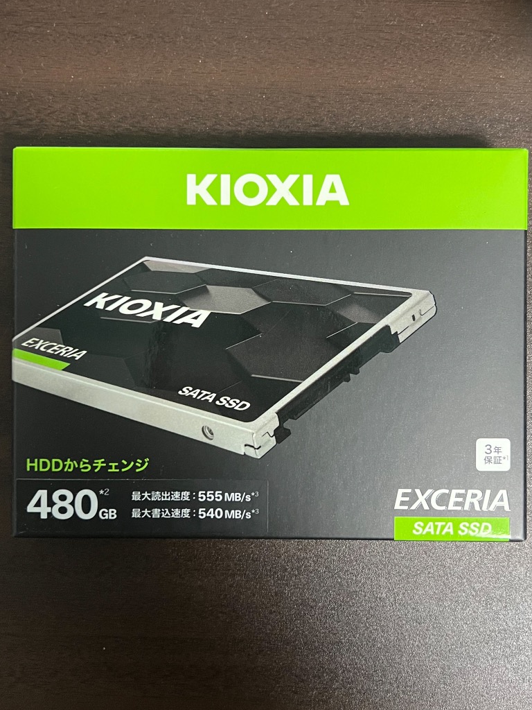 KIOXIA SSD-CK480S/J [EXCERIA 2.5インチ 7mm SATA 480GB] EXCERIA