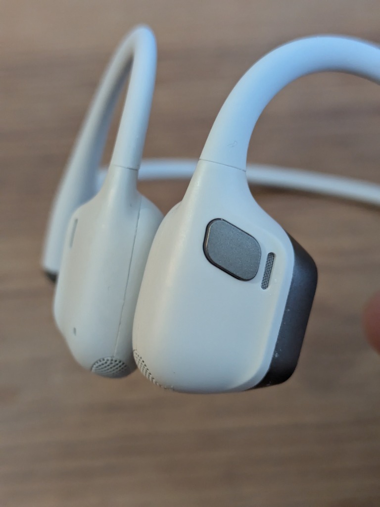 ショックス ワイヤレス 骨伝導イヤホン IP55 最大12時間 USB-C