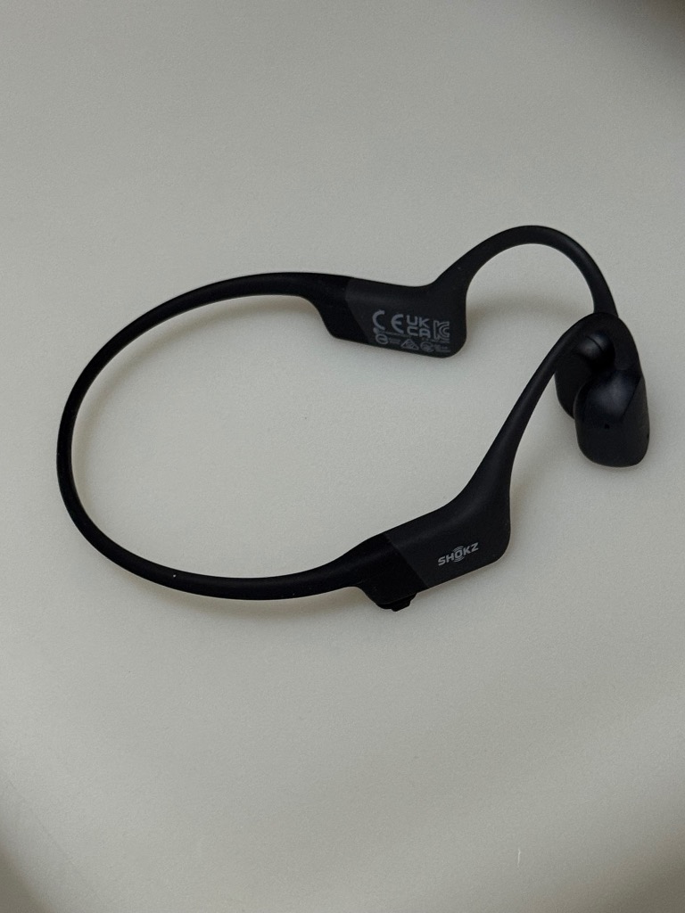 ショックス ワイヤレス 骨伝導イヤホン IP67 最大8時間 USB-C OpenRun