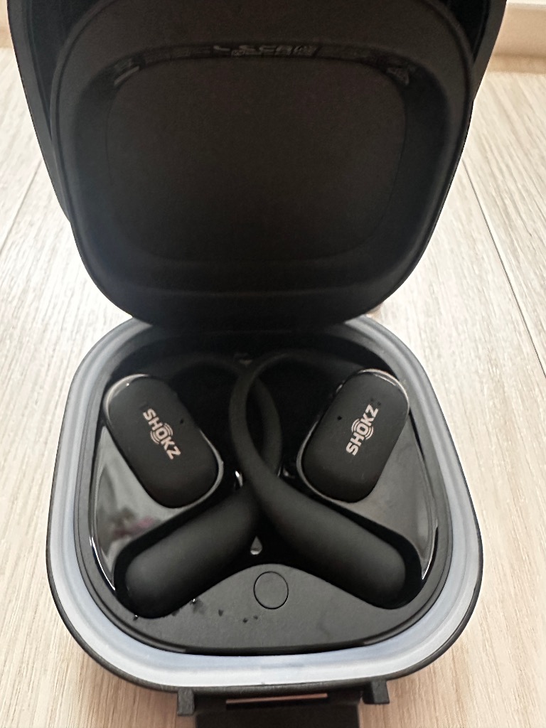 Shokz オープンイヤー OpenFit 2＋ SKZ-EP-000050 ブラック イヤホン