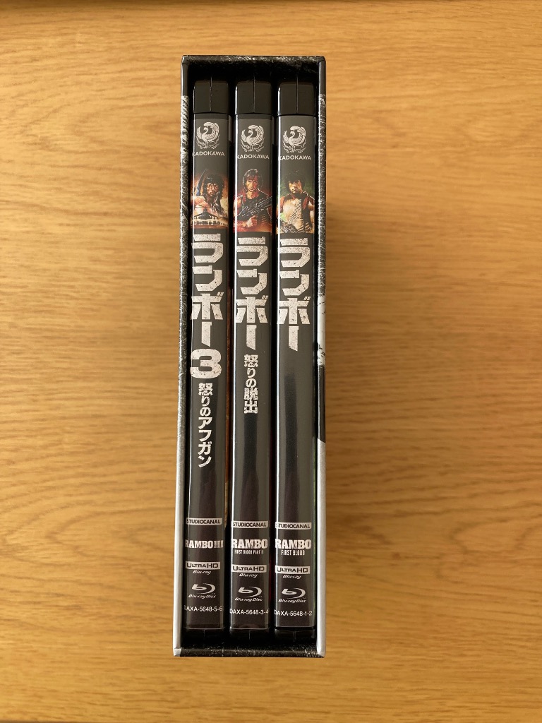 Amazon.co.jp: ランボー・トリロジー 4K Ultra HD Blu-ray BOX
