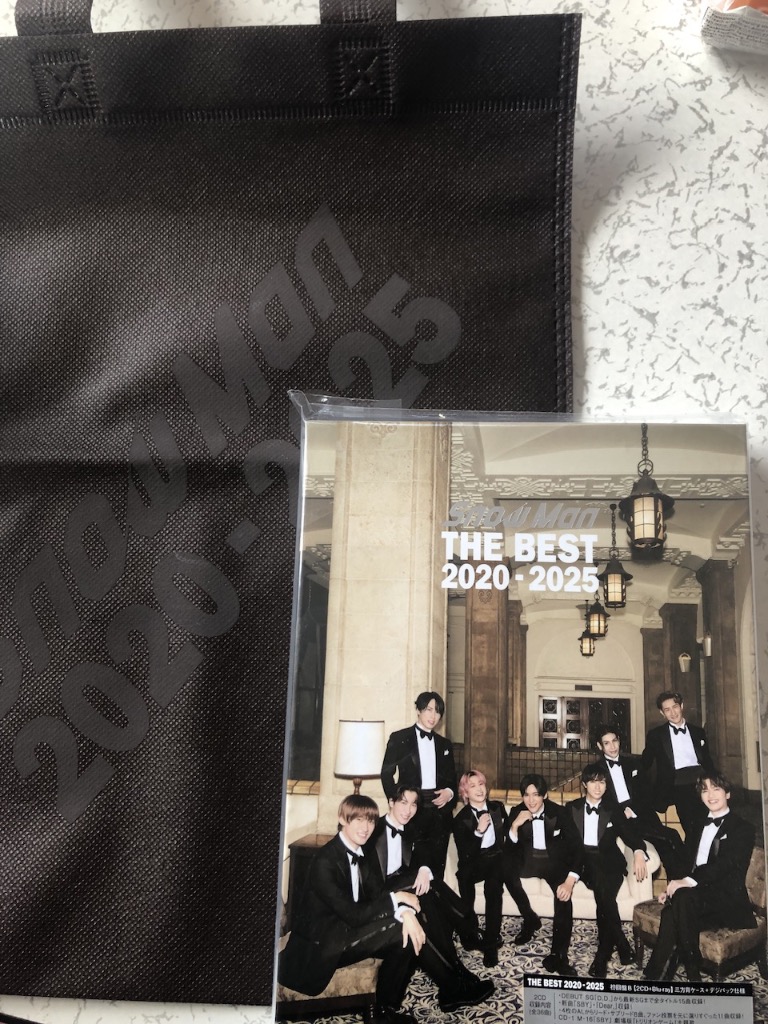 CD】Snow Man ／ THE BEST 2020 - 2025(初回盤B)(Blu-ray Disc付