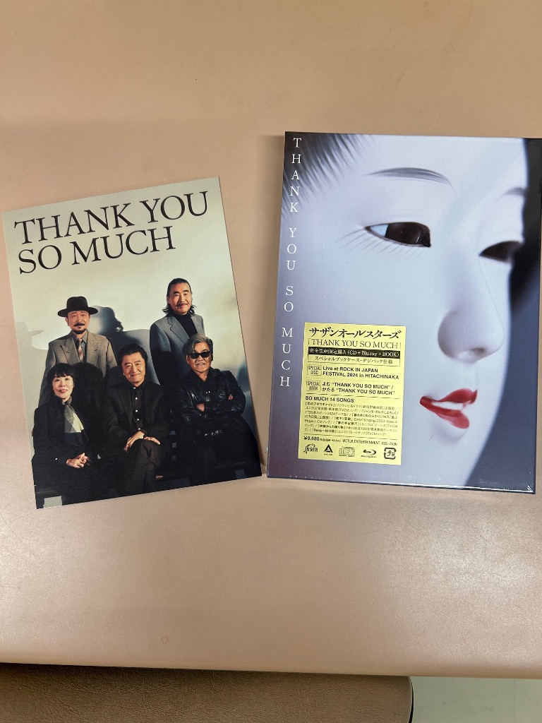CD】サザンオールスターズ ／ THANK YOU SO MUCH(完全生産限定盤