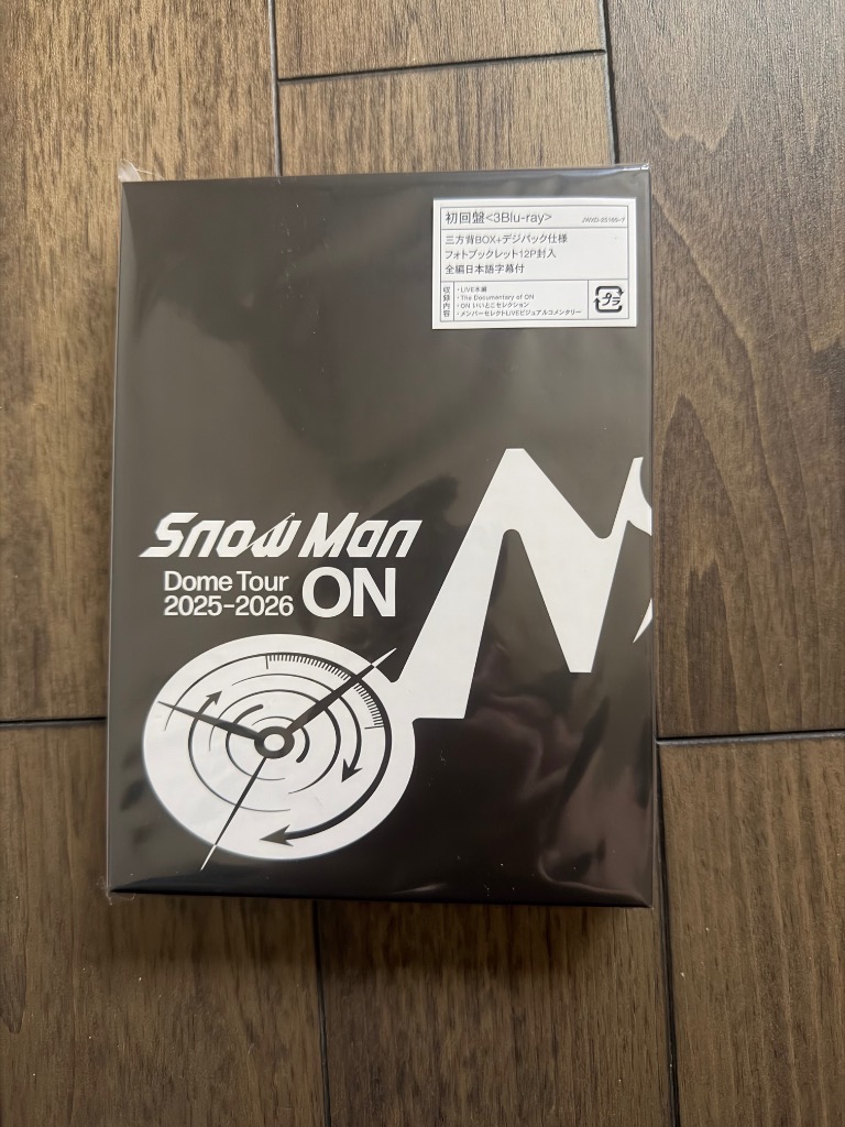 BLU-R】Snow Man ／ Snow Dome Tour 2025-2026 ON(初回盤