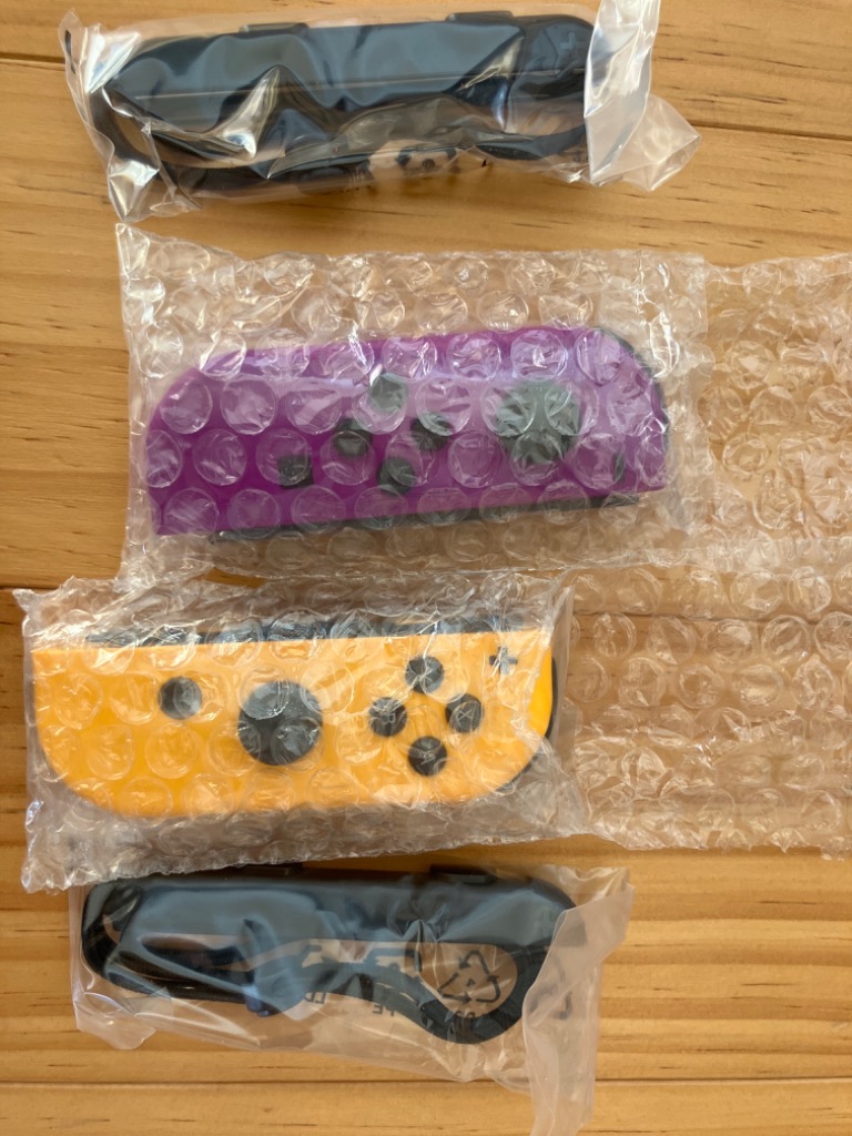 Joy-Con(L) ネオンパープル／(R) ネオンオレンジ HAC-A-JAQAA
