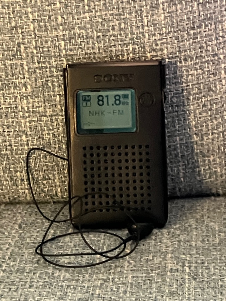 SONY ソニー SRF-R356 FSRF-R356 Mステレオ AM 名刺型ラジオ ブラック