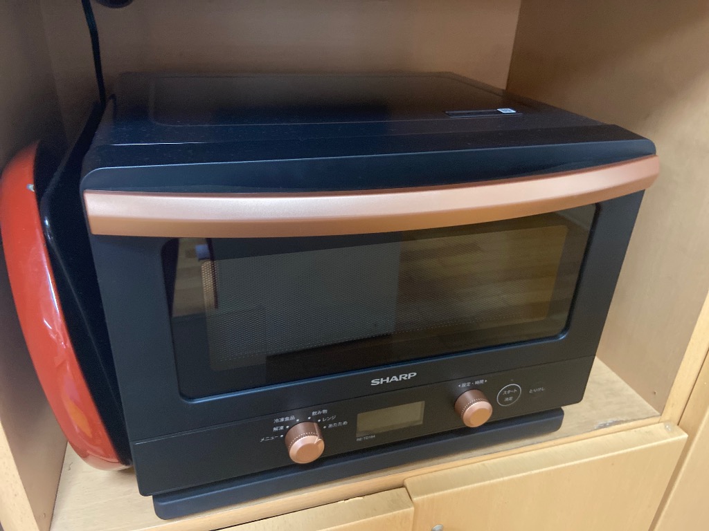 SHARP シャープ 単機能レンジ RE-TD184-B ブラック系 電子レンジ