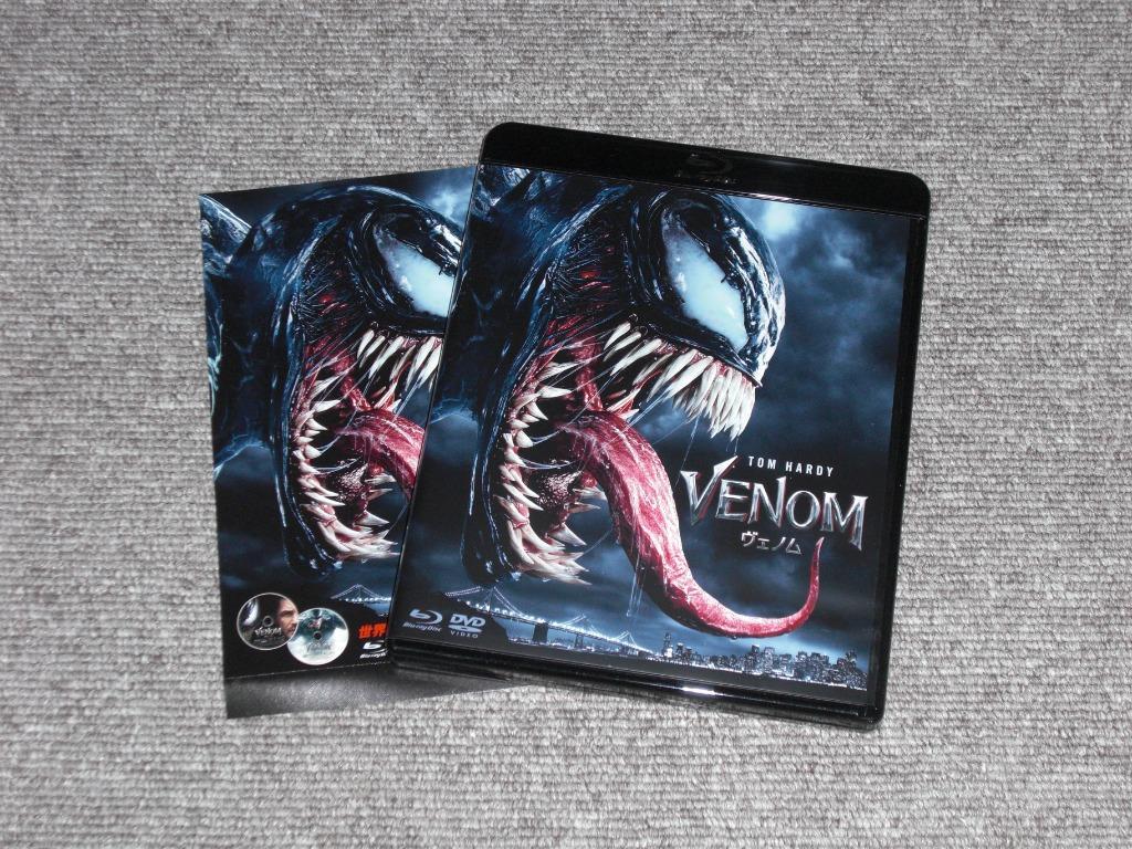 新品未開封 ヴェノムとヴェノム レット ゼアビーカーネイジ ブルーレイ+DVD 映画『ヴェノム：レット・ゼア・ビー・カーネイジ』4K UHD/Blu