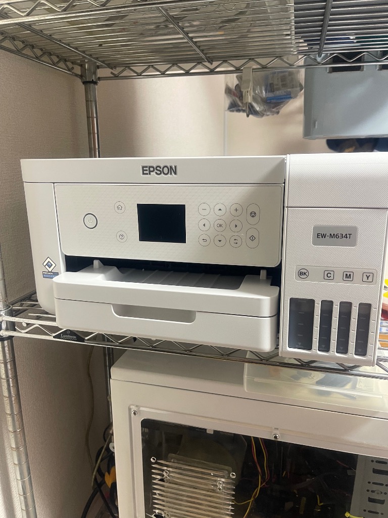 推奨品】EPSON EW-M634T A4カラーインクジェット複合機 ホワイト