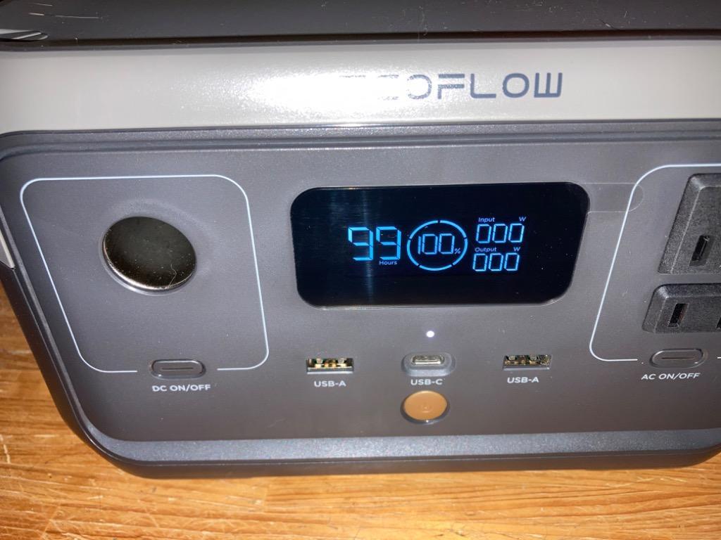 EcoFlow エコフロー RIVER ZMR600-JP 容量256Wh 定格出力300W ポータブル電源 :509219019:ヤマダデンキ  !店 通販 