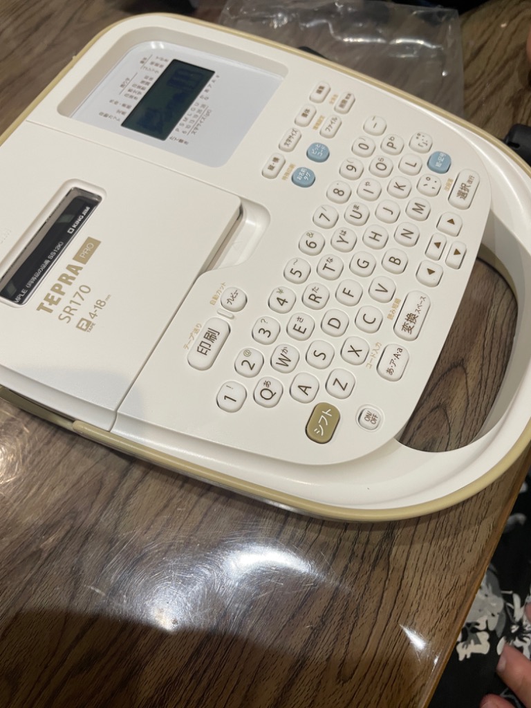 テプラ キングジム SR170 ラベルライター 「テプラPRO テプラ キングジム SR170 ラベルライター 「テプラPRO