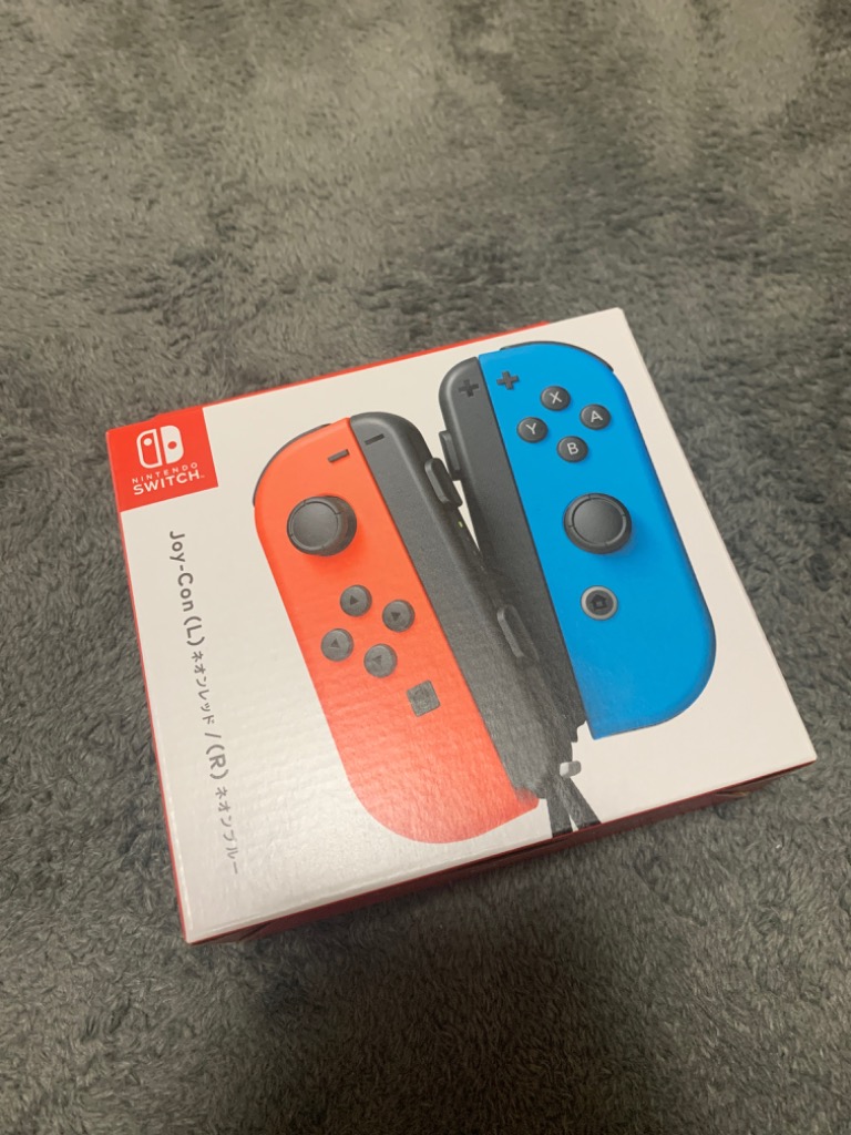 任天堂 Joy-Con(L) ネオンレッド／(R) ネオンブルー HAC-A-JAEAA 