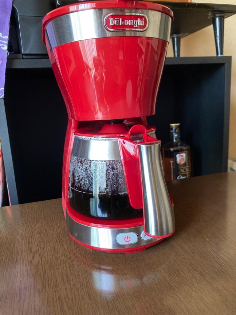デロンギ ICM12011J-R アクティブ ドリップコーヒーメーカー