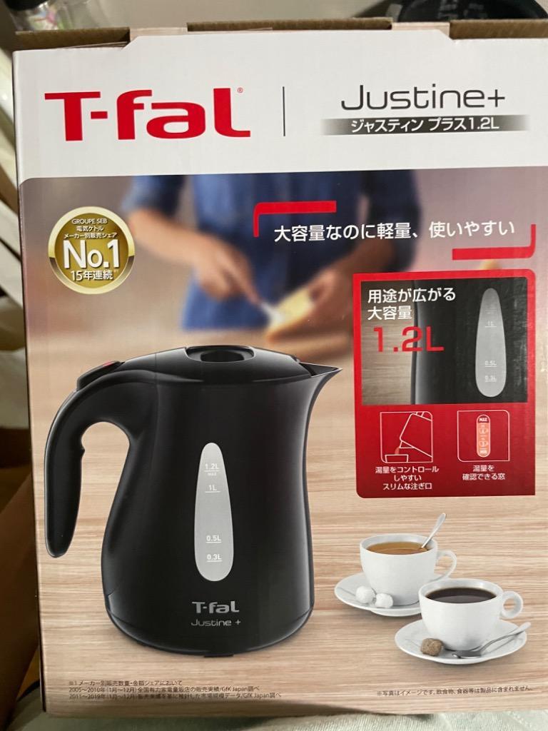 ティファール(T-FAL)KO4908JP ジャスティンプラス490 1.2L ブラック