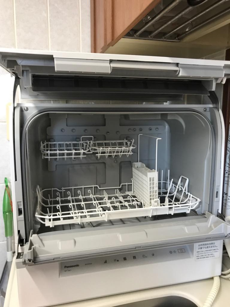 無料長期保証】【推奨品】パナソニック NP-TSK1-W 食器洗い乾燥機 