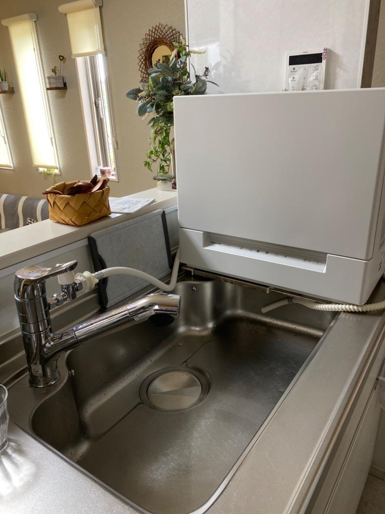 無料長期保証】パナソニック NP-TSK1-W 食器洗い乾燥機 ホワイト